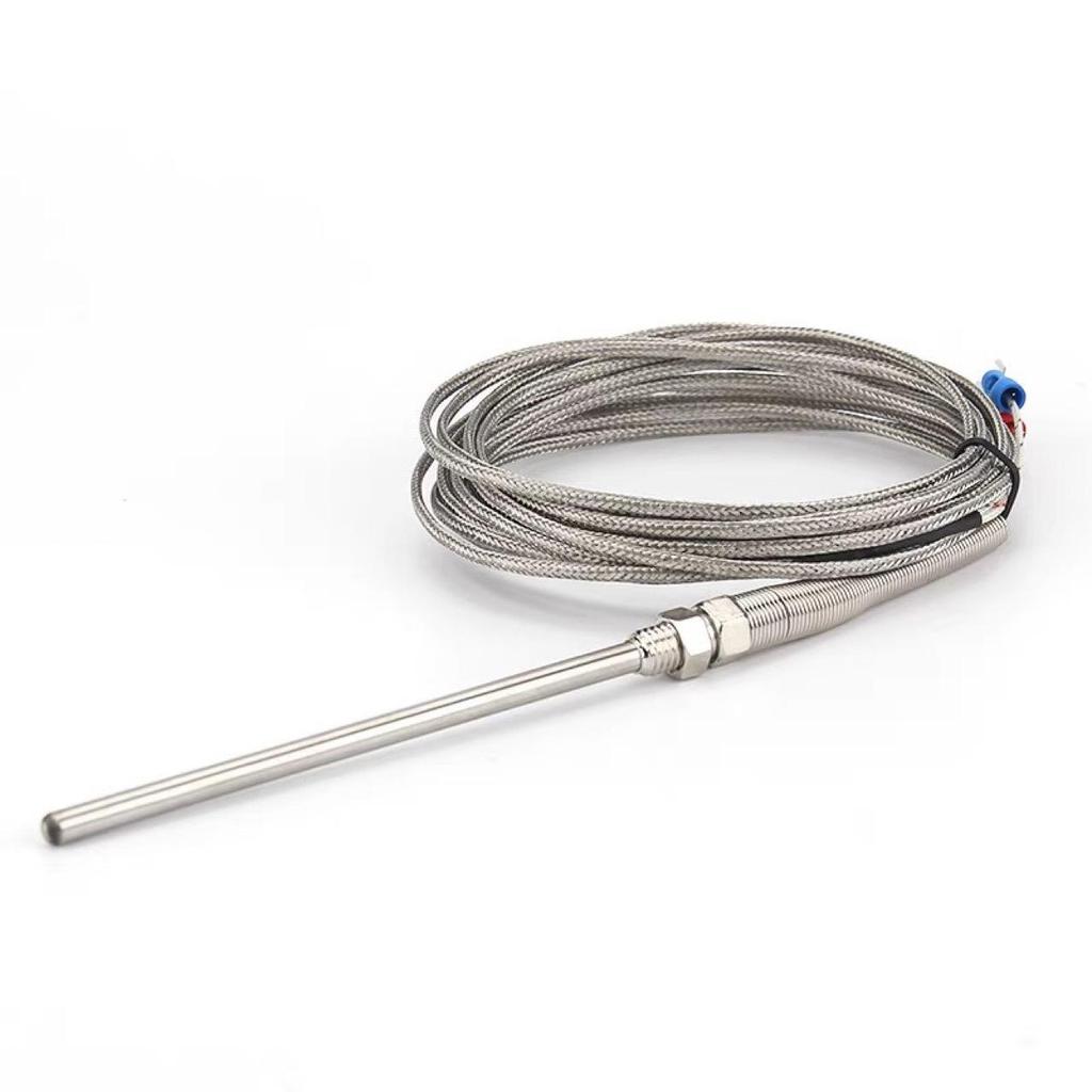 K-Type Thermocouple Probe Temperature Sensor with Shielded Wire