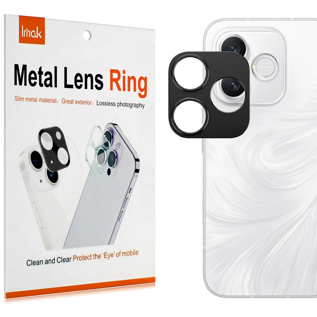 Metall-Kameraobjektivring für Honor 600 Lite 600E X80i 5G Schutzfolie Anti-Fingerabdruck Ultradünn Kein Fotoqualitätsverlust LS0008