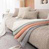 Plush Sofa Cushion Winter Thickened Warm Corduroy Living Room Sofa Cover Simple Non-Slip Universal Furniture Dust Cover Towel