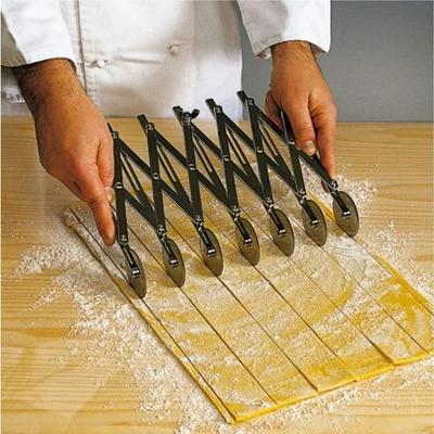 3/5/7 Räder Schneider Teigteiler Seite Pasta Messer Flexible Rollklinge Pizza Gebäckschäler Edelstahl Backwerkzeuge