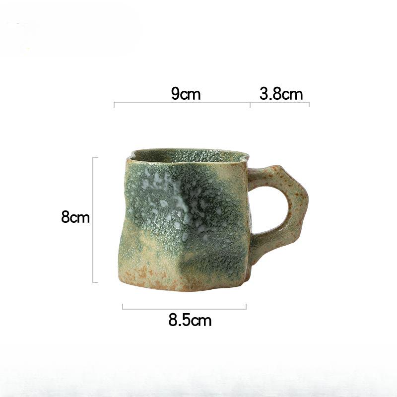 Ceramic coffee cup with high face value, retro online celebrity, high-end, refined ins style, mug, water cup, office cup