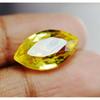 8.32 Ct Sapphire Marquise Cut   Natural Yellow Loose Gemstone Ring Size