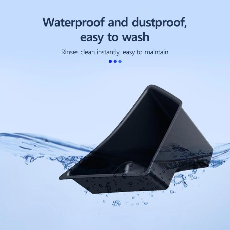 Rear Trunk Side Organizer Storage Box For Tesla Model 3 Highland 2025 Waterproof Odorless Side Storage Bins Trunk Accessories