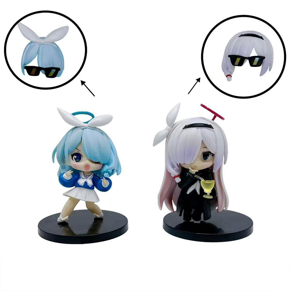 8cm Anime Blue Archive Figurine Model Action Figures PVC Birthday Toy Gifts Model
