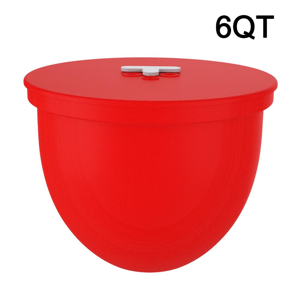 1PC Silicone Liners Compatible With 6QT Stand Mixers For Easy To Clean Replacement Mixers Accessories Liners Black Red White