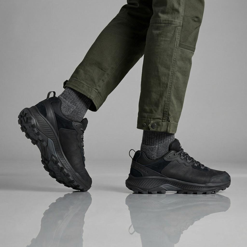 Merrell Speed Strike 2 LTR Leather - Men's Hiking Shoes Outdoor Black J038943 ORIGINAL