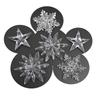Hot-Selling Acrylic Snowflake String Icicle Christmas Tree Decor