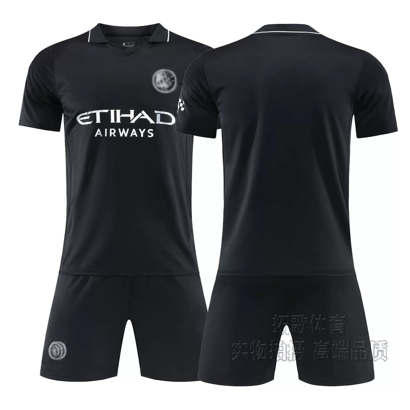 2526 Away Football Jerseys Black 26