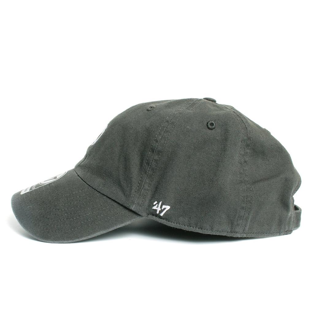 47 Brand Clean Up Cap Yankees Mini Logo Charcoal