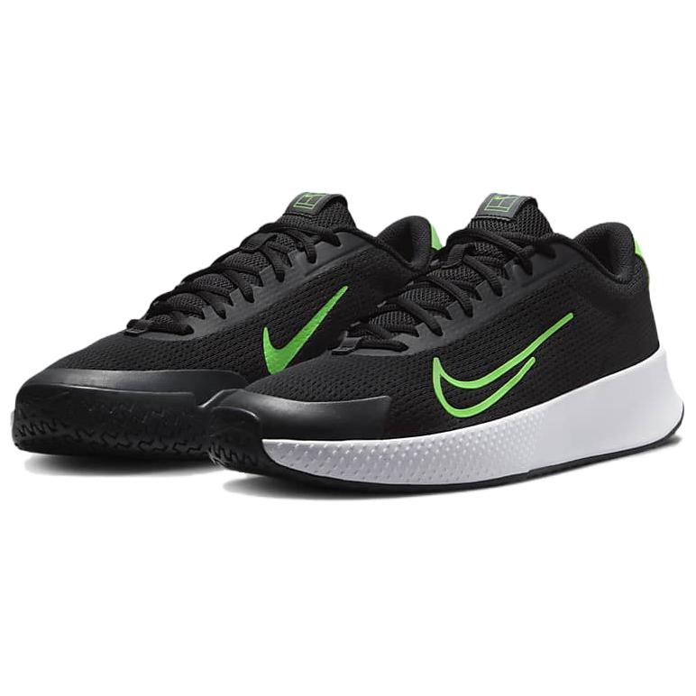 Nike Court Vapor Lite 2 HC Black Poison Green Men Sneakers White DV2018-004