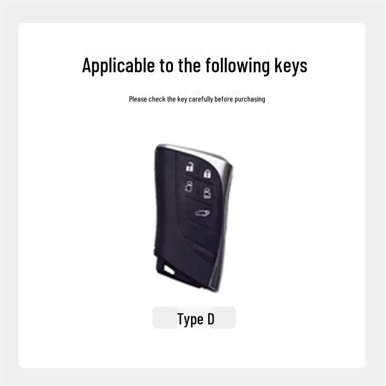 Lexus LM350h/LM500h Metal Key Shell Buckle