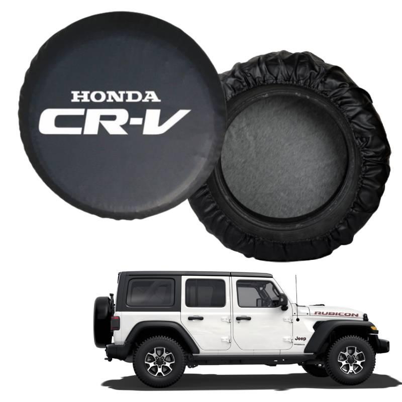 Universal Black Pvc Tire Cover For Cars Durable 0.7mm Thickness, Available In 14", 15", 16", 17" Sizes