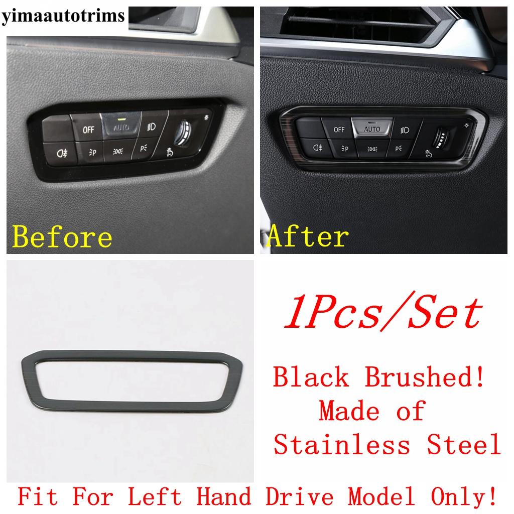 

Interior Air AC Outlet Vent Shift Gear Window Lift Panel Cover Trim Stainless Steel Accessories For BMW 3 Series G20 - 2024 Model B