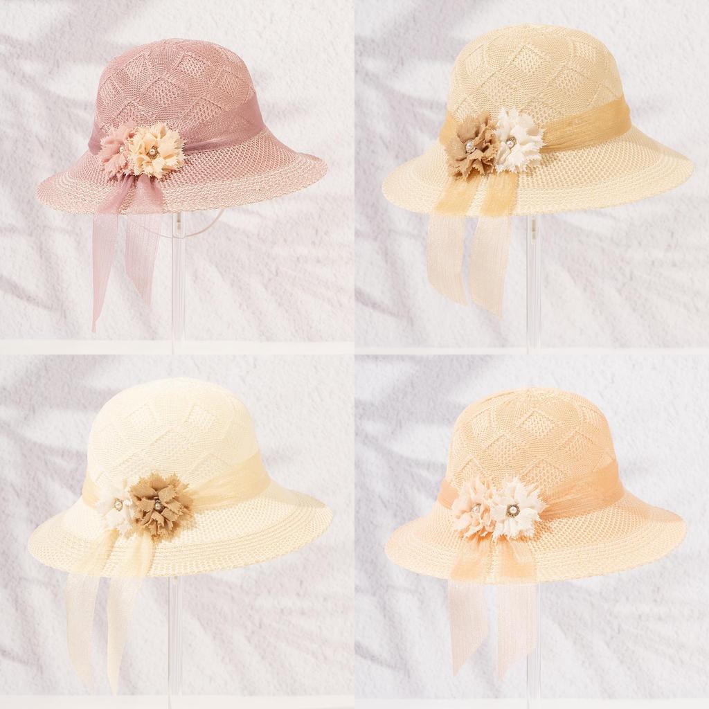 Summer Sun Hat For Women With Large Brim Foldable Breathable Cotton Floppy Hat For Outdoor Fashion