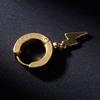 1pc Punk Earrings Fashion Lightning Pendant Personality Male Women Men Jewelry Titanium Steel AVE