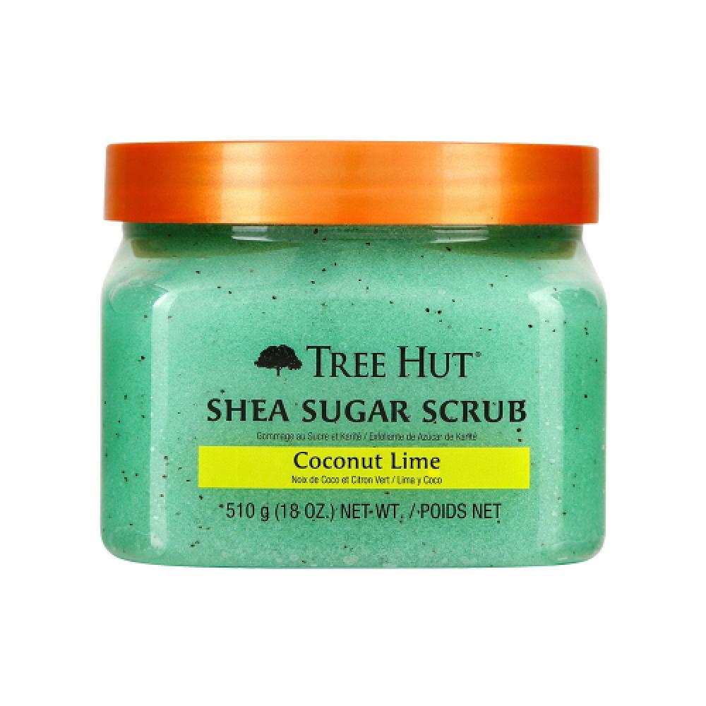 Tree Hut Tree Hut Body Scrub Coconut Lime 510g FREE