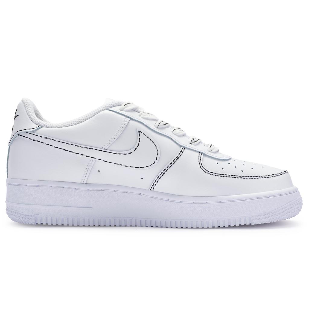 Nike Air Force 1 Low 811 Manufacturing, Love's Melody Low top Skateboard Shoes Men's Black White CW2288-111(Team80-)