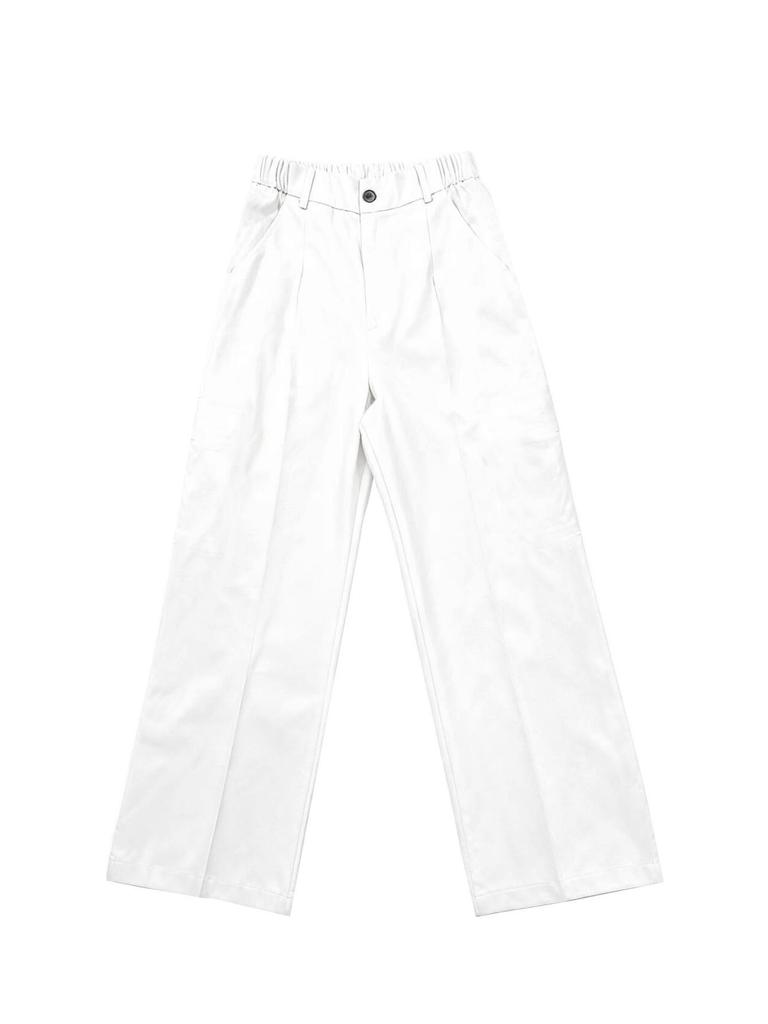 Women's 2026 High-Waisted Drapey Straight Suit Trousers