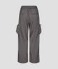 Beodeonteu Check String Cargo Elastic Pants [Brown]