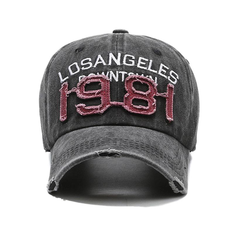 Spring Autumn Cap Men's Baseball Cap Women's Digital Embroidered Cap