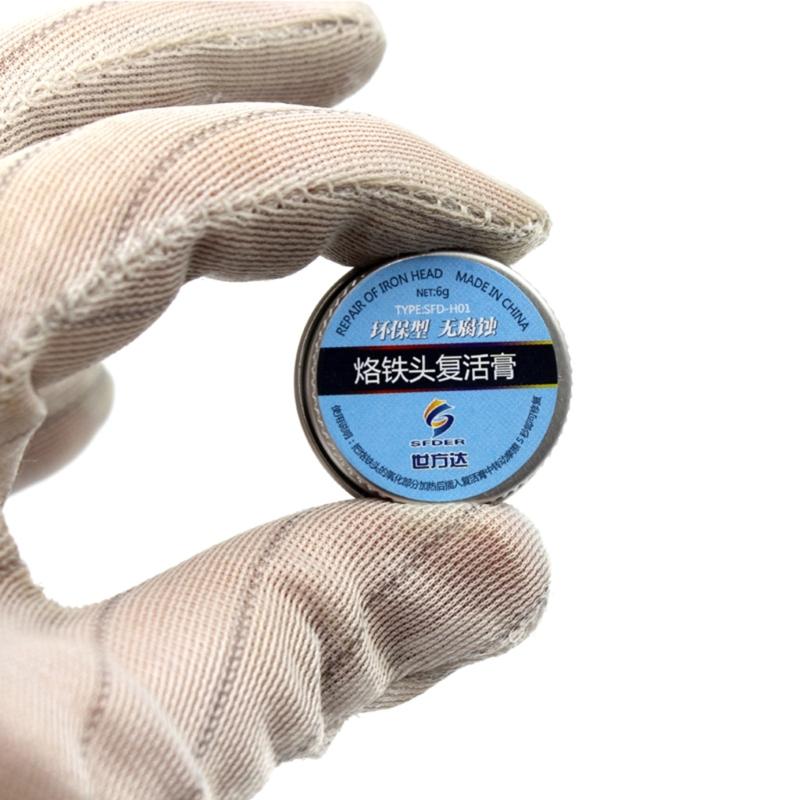 Tip Cleaning Paste-,  Solder Soldering Iron Tip Oxide Tinner Cleaner Scrub Refresher 6/20g Clean Paste-