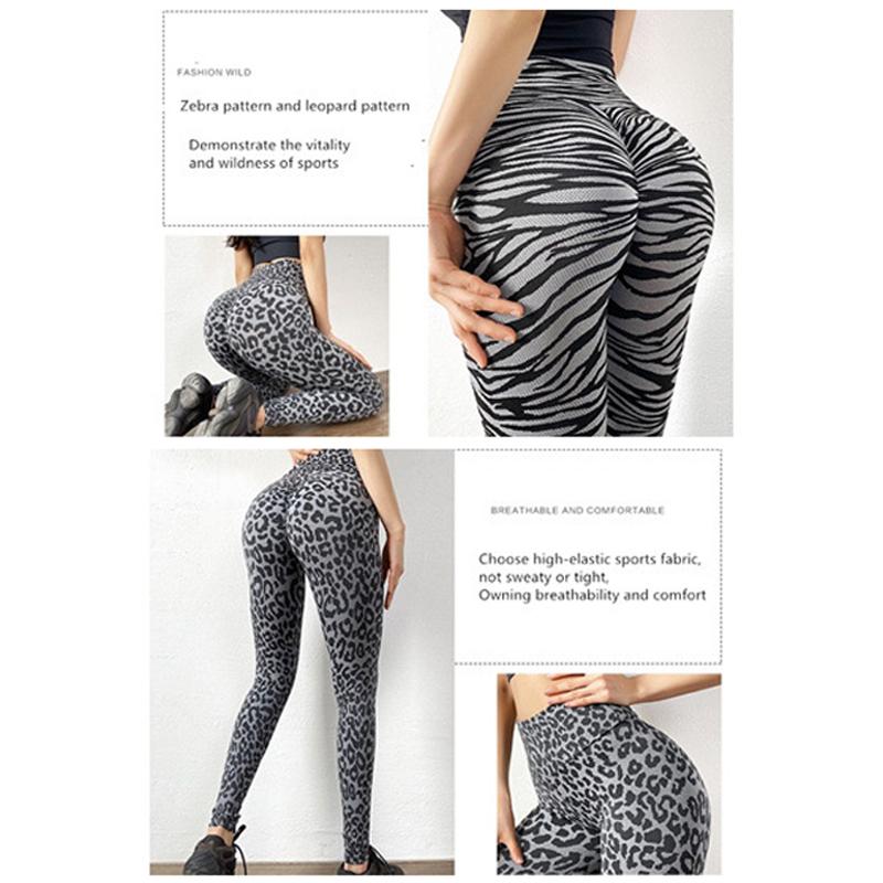Women Leggings Wrinkle Fashion Yoga High Stretch Fitness Women's Leggings