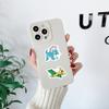 500Pcs Animal Stickers Roll Cute Watercolor Dinosaur Designs Easy To Peel Self-adhesive Decorative Decals for Children