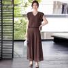 Women's Cooling T-Shirt & Wide-Leg Pants Set