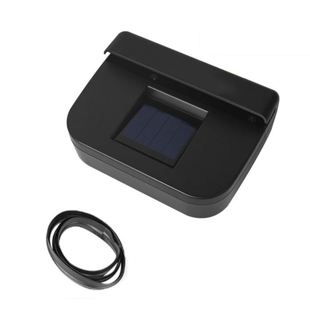 Solar Powered Auto Air Vent Cooling Fan with Radiator for All Car Types