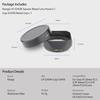 Haoge Bayonet Square Metal Lens Hood for Sony FE 40mm F2.5 G Lens FE 2.5/40 G(SEL40F25G) with Metal Cap