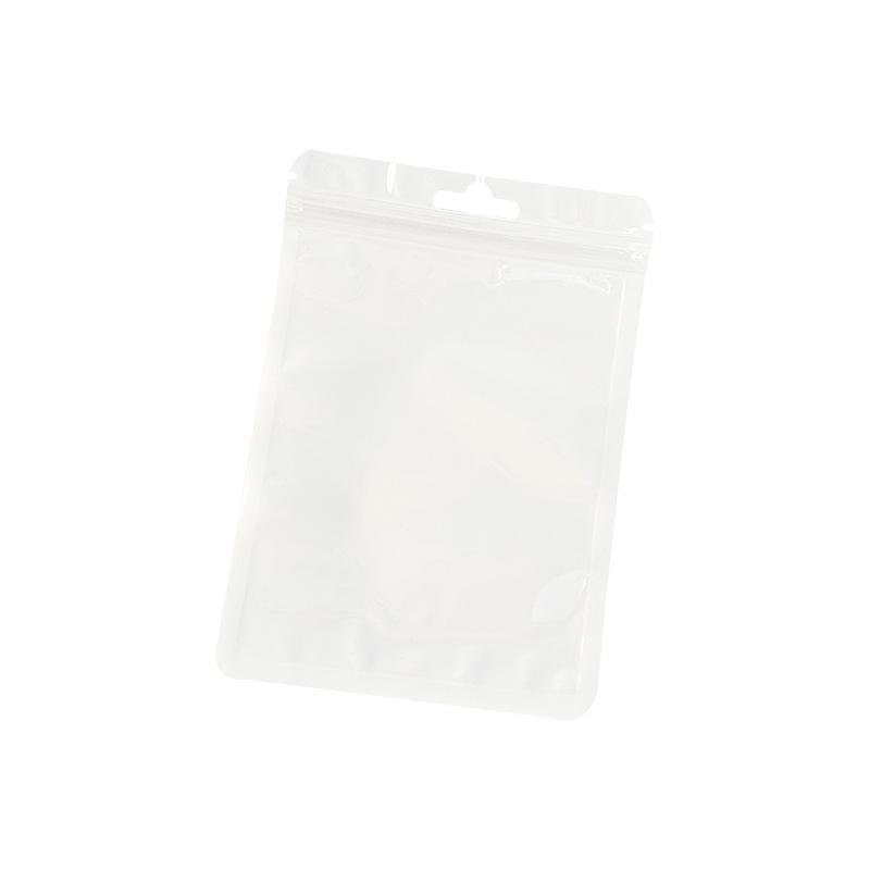 Colorful Transparent Zipper Bag for Makeup Brush Storage