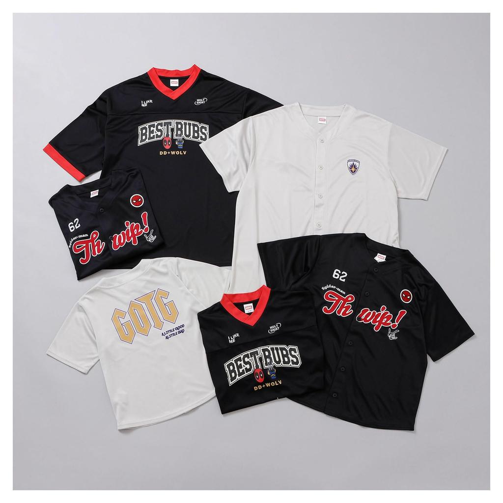 Small Planet Marvel Baseball One Size Fits All Spider-Man Shirt, Black,