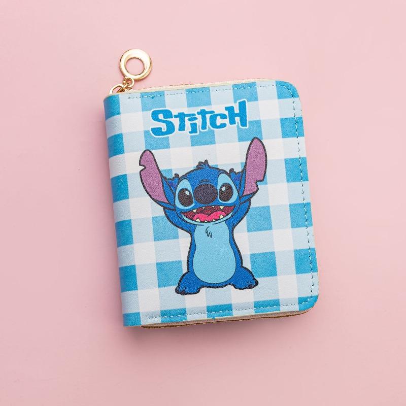 Cartoon Cartoon Pu Wallet Student Short Zipper Bag Change Bag ID Bag Card Bag