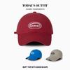 New Casual Versatile Letter Embroidered Baseball Hat for Women In Spring and Summer Korean Version Simple Sun Protection Baseball Cap for Men
