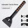 Car-Safe Snow Shovel & Brush: Non-Damaging Multi-Functional Ice & Frost Scraper