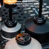 Gas Cylinder Dustproof Cover Cap Aluminum Alloy Lightweight Flat Gas Canister Cover for Fishing Picnic Hiking Garden