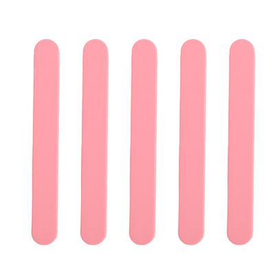 5pcs Silicone Stir Sticks for Hair Removal Reusable Non Stick Silicone Wax Spatulas for Mixing