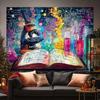 2D Flat 1 2D Flat Science Lab Chemistry Theme Oversized Backdrop Banner Party Banner Backdrop Photo Wall Decor For Photo Booth Birthday