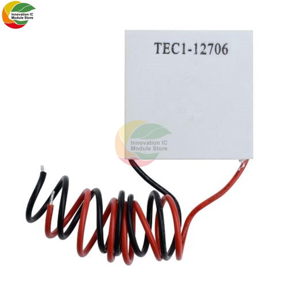 1-10Pcs TEC1-12706 12706 Thermoelectric Cooler Peltier 40*40MM 12V New of semiconductor refrigeration