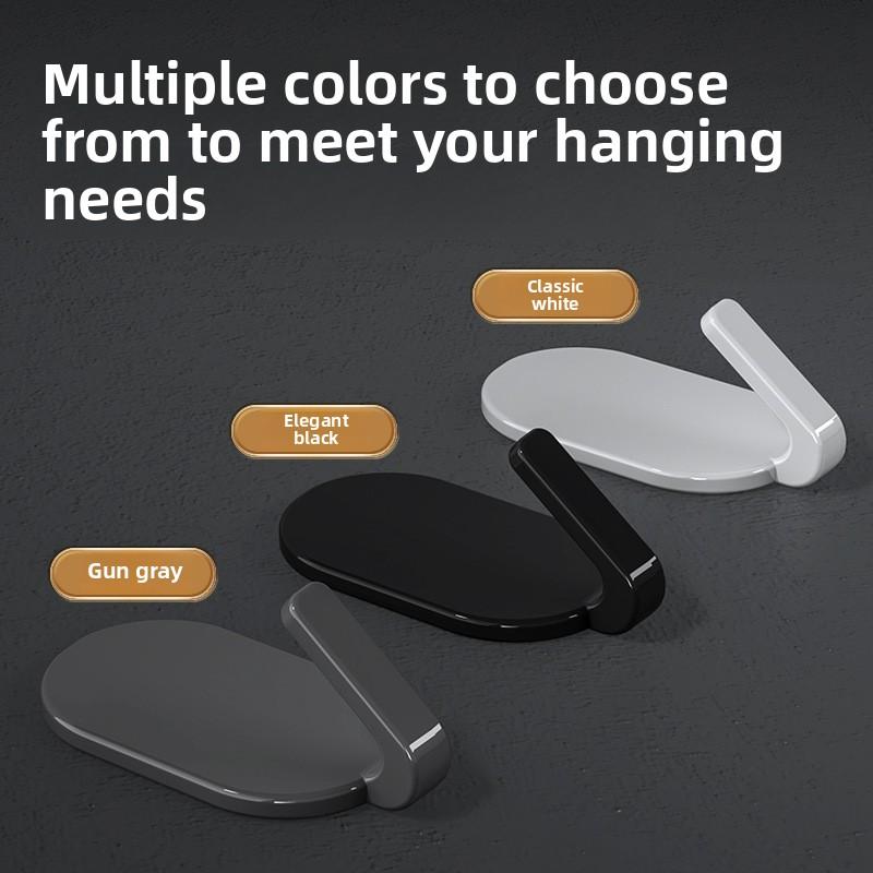 Light Luxury Door Rear Hook Bathroom Non-punching Bathroom Wall Strong Adhesive Load-bearing Non-marking Towel Hook Adhesive Hook