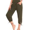 Fashion Personality Punk Elegant Women's Yoga Pants Loose Comfort and Casual Cropped Pants Knitting Jogger Pants