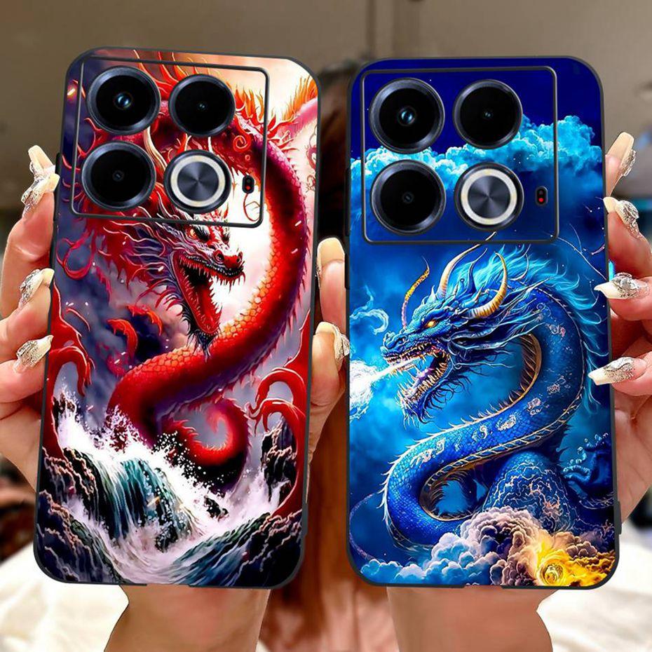 Fashion Painting Case For Infinix Note 40 40Pro Pro+ Soft Silicone TPU Phone Cases For Infinix Note40 40 Pro Plus Covers Bumpers