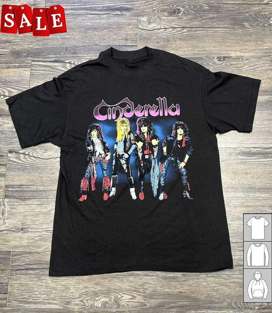 New Cinderella band Gift For Fans Men S-235XL T-Shirt TH598 Unisex T-Shirt S
