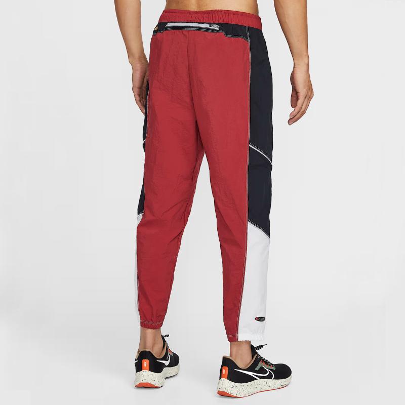 Nike Spodnie Casualowe Męskie z Blokami Kolorów i Koronkowym Sznurowaniem, Średnio Stanu IF2033-613