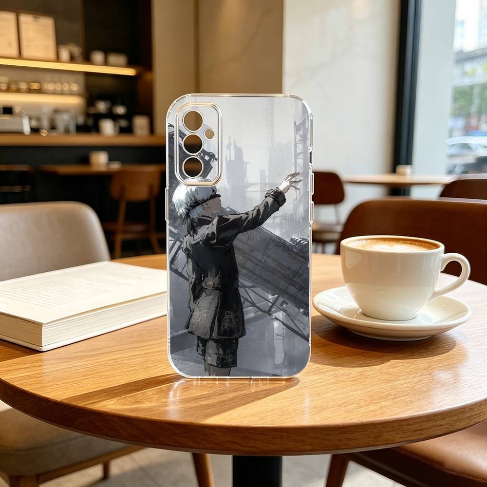 Game NieR A-Automata 2B 9s Phone Case For SamsungA10,12,20,21S,30,31,40,50,51,52,70,71 Transparent Cover