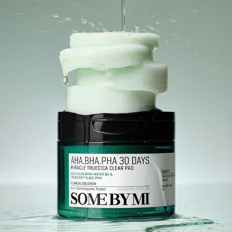 SOME BY MI AHA BHA PHA 30 Days Miracle Truecica Clear Pad 125ml 70EA