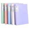 A4 Morandi Color Multi-Layer Transparent Test Paper Folder - Large Capacity for Students