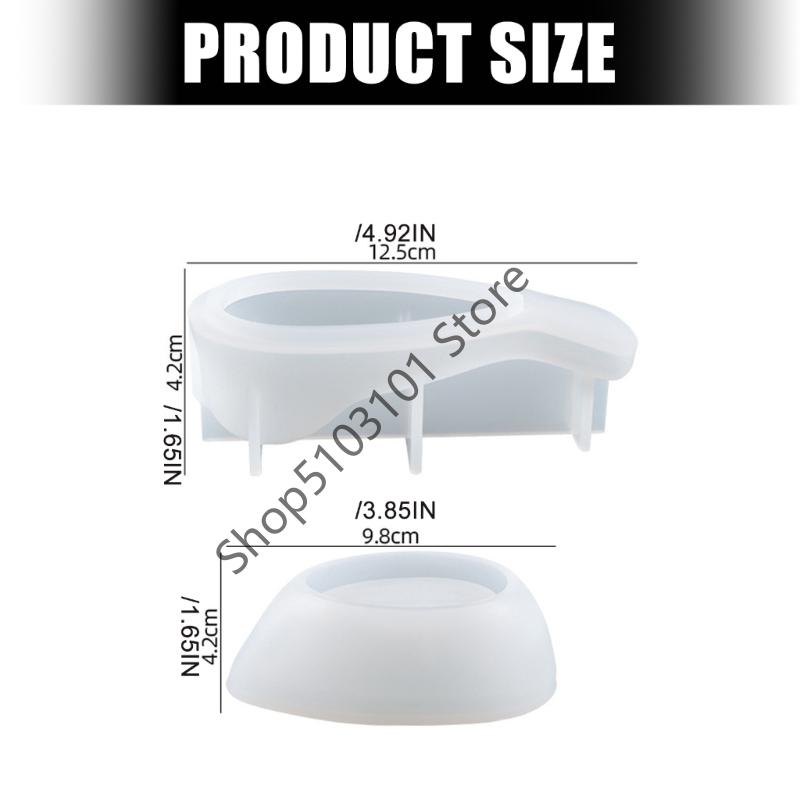 Bird Shaped Holder Silicone Mold Creative DIY Homes Decoration Mould for Making Jewelry Tray Storage