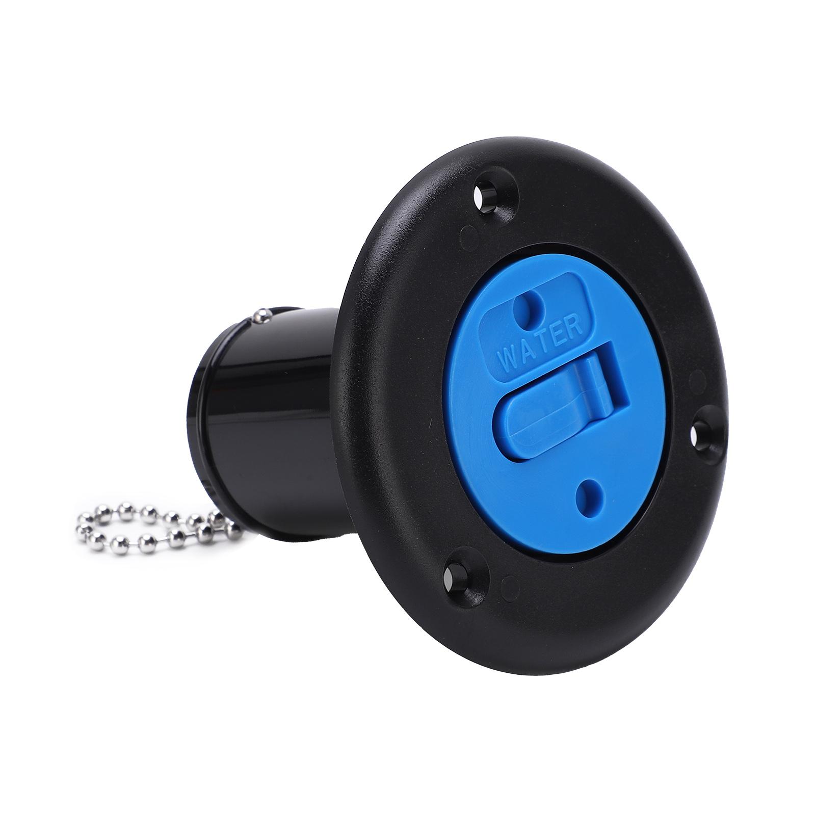 

Boat Water Filler Yacht Fittings ABS Deck Water Filler Cap Fill Hatch Inlet for Marine Boat Yacht RVABS Black