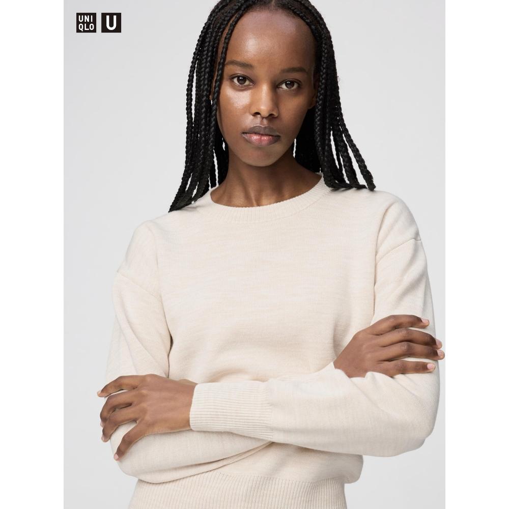 Uniqlo Double Face Crew Neck Sweater